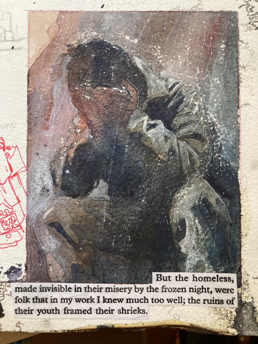 Old sketchbook page from University 28 years ago, around 95,  I had some pretty impressive classmates too, @thisisbenoliver @WarwickJC and the mighty <a href="/FredBlunt/">Fred Blunt</a>