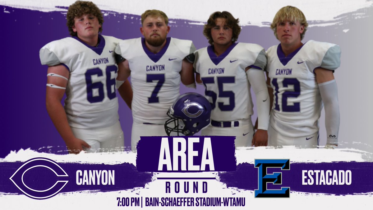 Round Two for @PlayForTheC tonight against Lubbock Estacado at West Texas A&M Stadium! Kickoff set for 7:00 pm. 

#pftc | #champsplayhere