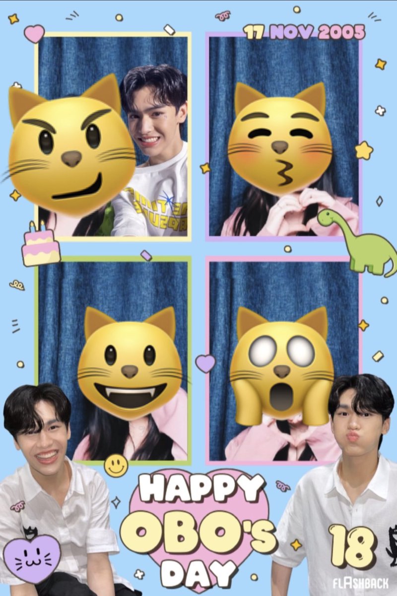 promisedamoon's tweet photo. น่ารักทั้งหมด โอโบเต็มไปหมดเยย 🥳💜🫶🏻
-
#OBOaphinat
#OBOdinoBDAY
#Chapter18ofOBOsTales
#18thBirthdayOurBelovedOBO https://t.co/C59FFChmet