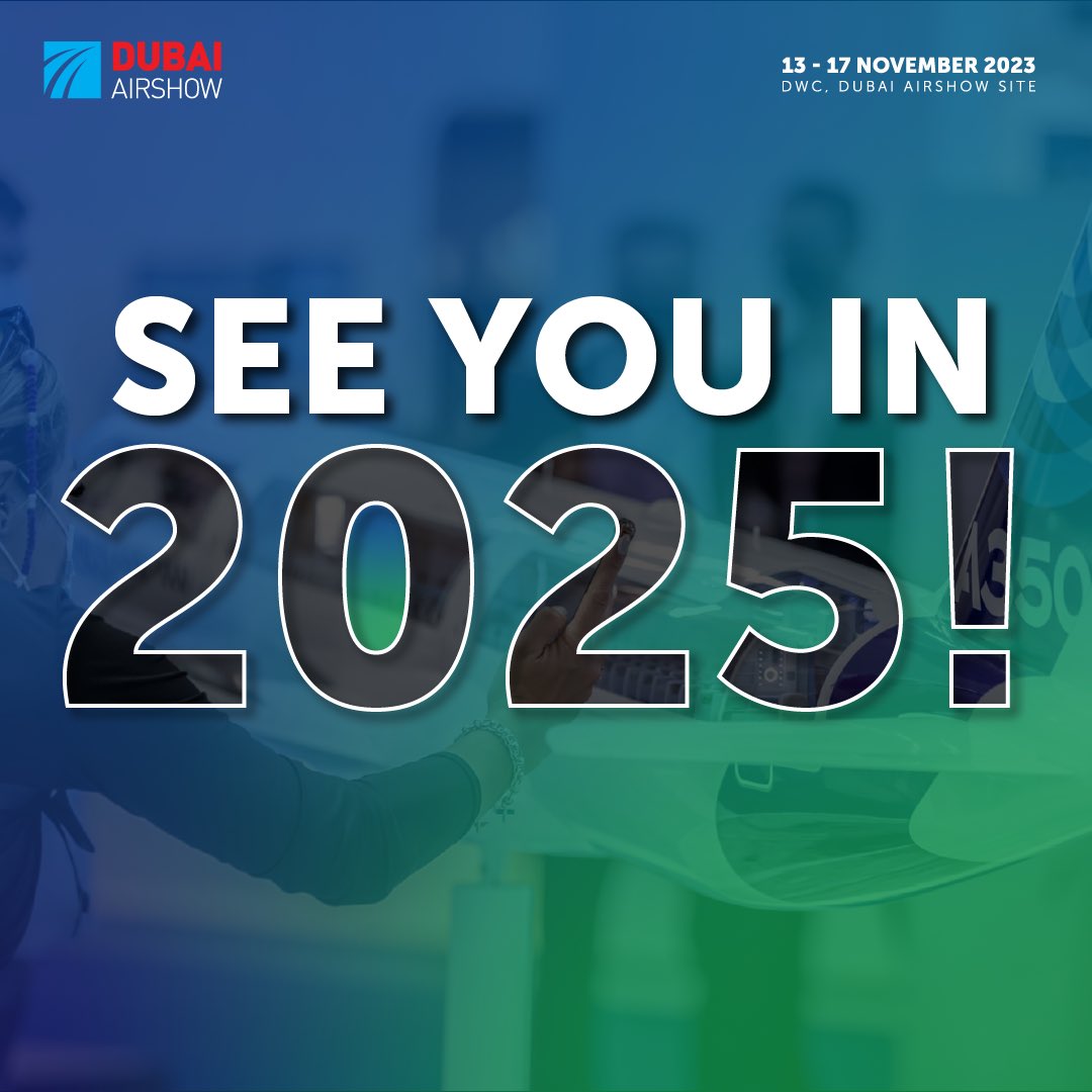 DubaiAirshow's tweet photo. …aaand that is the end of the runway for #DubaiAirshow 2023 🛬 After 5 exhilarating days of all things aviation, aerospace and defence, it’s time to say goodbye. 👋 https://t.co/yBYsUAxP14
