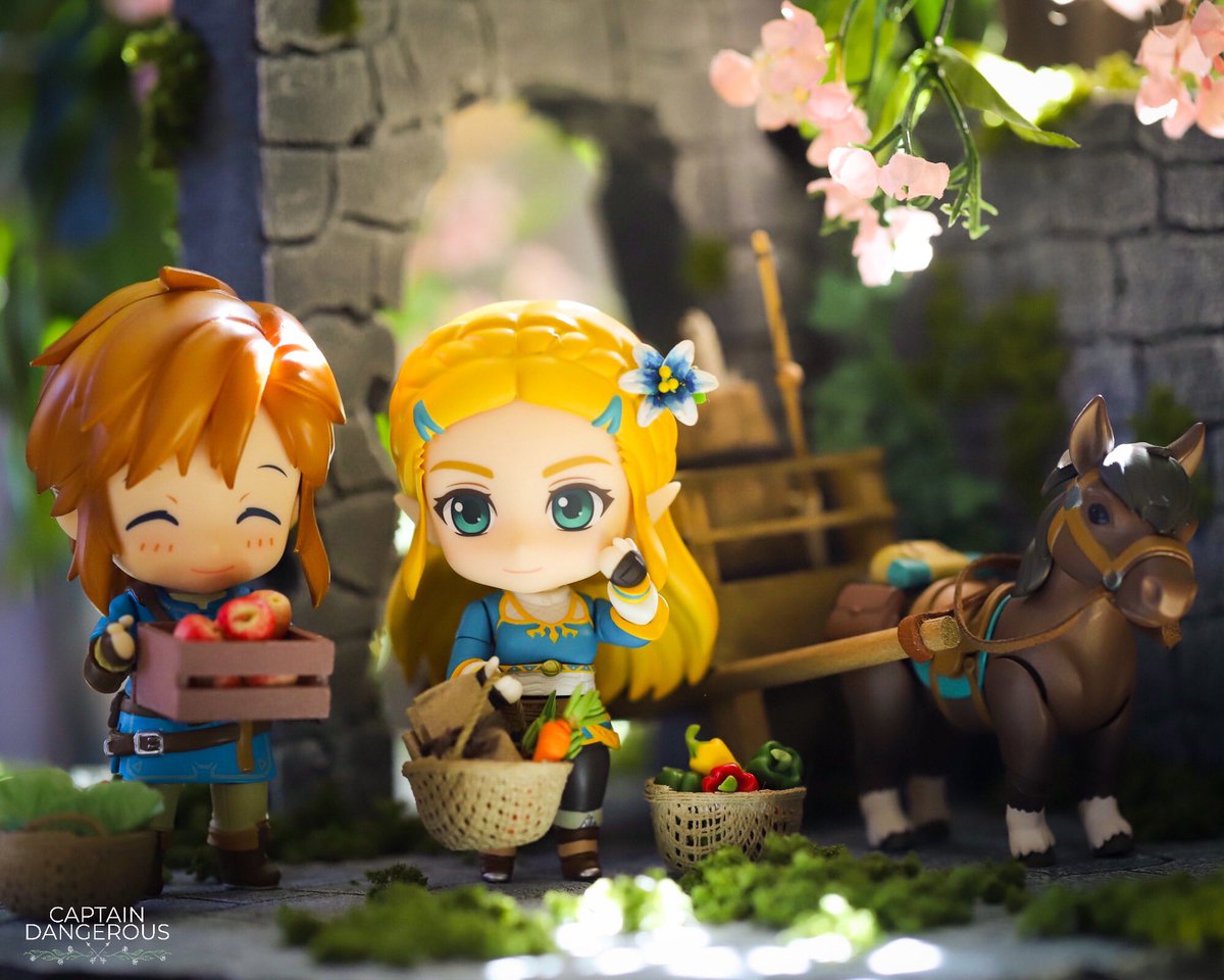 CaptDangerous64's tweet image. Market day in Hyrule! 🌱 #zelda #tearsofthekingdom #breathofthewild