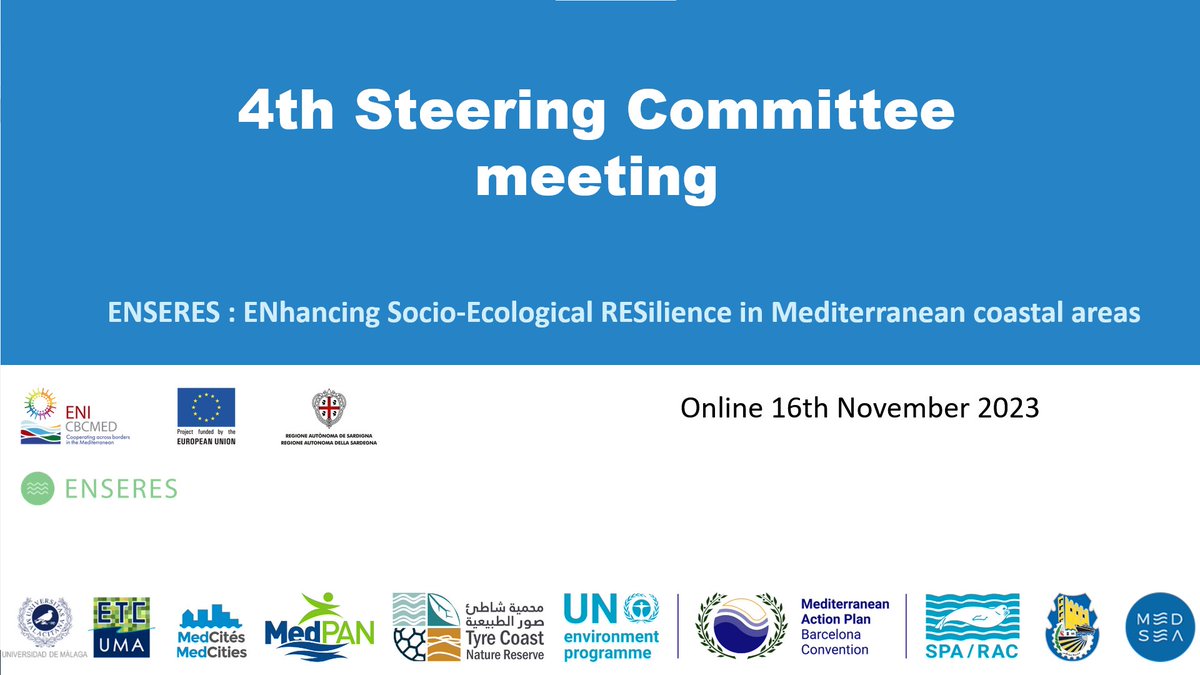 🗓️ Today we had our last Steering Committee meeting where we discussed the project results achieved and plan the remaining activities. Looking forward to a successful project closure and future collaboration with all our partners. 
@ENICBCMed #GOMED #ONEMED