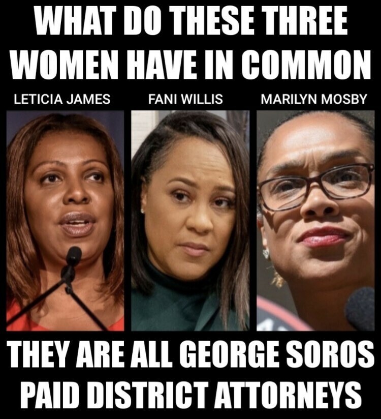 #SorosDAs  #LeticiaJames  #faniwillis  #MarilynMosby  #DemocratsAreDestroyingAmerica #democratsAreCorrupt