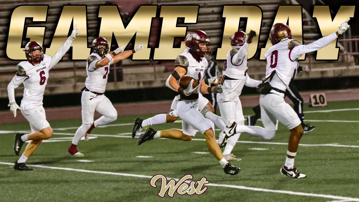IT’S GAME DAY for the Magnolia West Mustangs! Mag West will head to Temple tonight to take on the Smithson Valley Rangers at Wildcat Stadium. Good Luck! <a href="/GusJordan8/">Gus Jordan</a> <a href="/sammattingly7_/">Sam Mattingly</a> <a href="/MagWestFootball/">Mustang Football</a> <a href="/ConroeSports/">The Courier Sports</a> <a href="/MagnoliaISD/">Magnolia ISD</a>