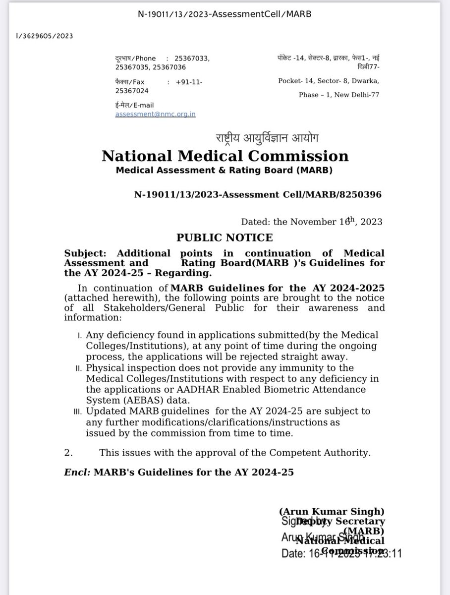 dryogendermalik's tweet photo. MARB guidelines for Academic Year 2024-2025
LINK: https://t.co/EuApwrvprh
#MARB #EducationGuidelines https://t.co/7syVWsgqnq