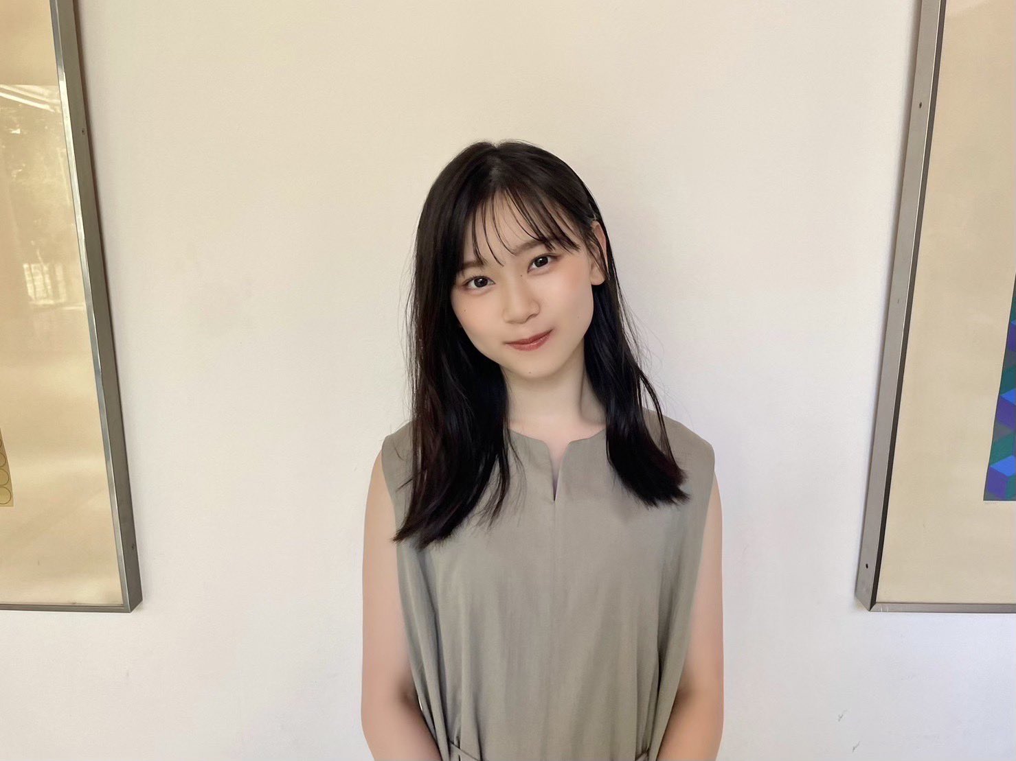 そこ曲がったら、櫻坂？サイン入り　ジャケット写真絵柄ポスター　向井純葉、山下瞳月 そこ曲がったら、櫻坂？サイン入り ジャケット写真絵柄ポスター