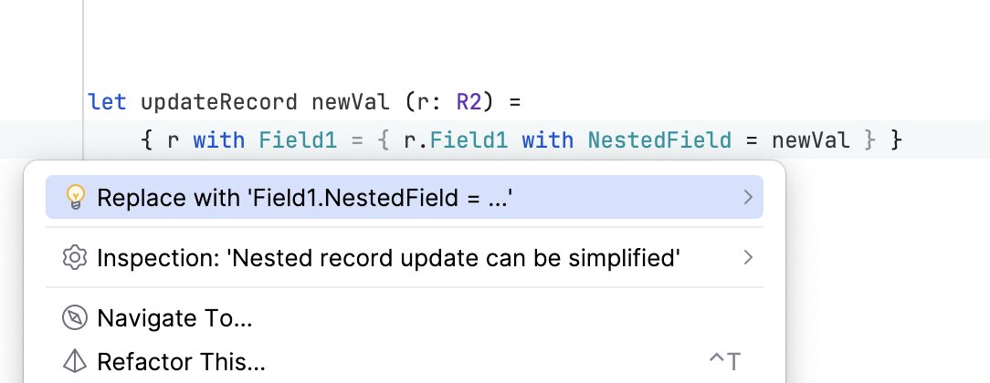 auduchinok's tweet image. #fsharp 8 support in @JetBrainsRider 2023.3 is shaping up great so far!