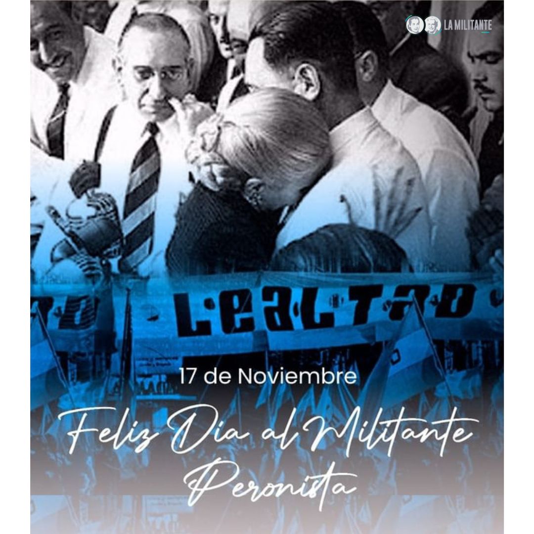 Con compromiso y dedicacion trabajamos por un presente con consciencia social, ideales y convicciónes. 
Nos unirá siempre la justicia social de Peron, Eva y José Manuel! 🙌🏻

Este 19, votemos con la bandera! 🇦🇷
#DiaDelMilitante