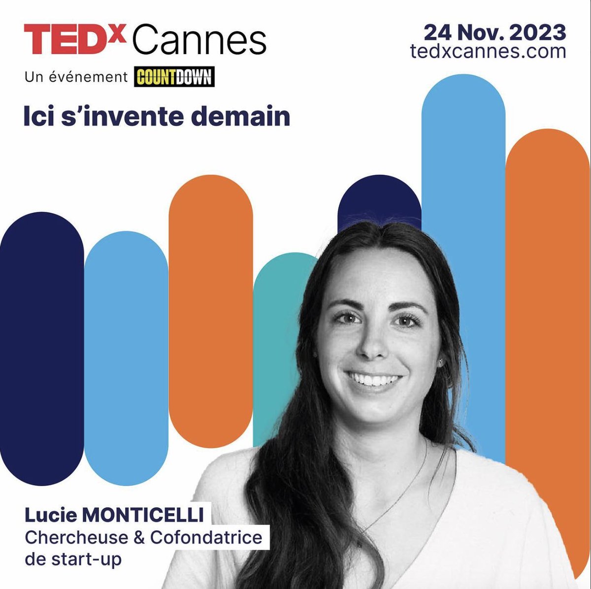 SPEAKER - <a href="/LucieMonticelli/">Monticelli Lucie</a>, chercheuse en biocontrôle à l'<a href="/INRAE_France/">INRAE</a> / <a href="/Univ_CotedAzur/">Université Côte d'Azur</a> et fondatrice de start-up, œuvre pour des solutions durables contre les ravageurs agricoles et sera sur scène le 24 novembre 🌿🌍

Pour prendre vos places : my.weezevent.com/tedxcannes-2023