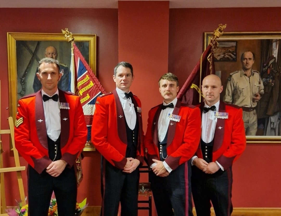 Quality night at the dine out for Lt Col Hunt, CO 3 PARA. Best of luck in your next job. 🇬🇧🟩
#theparas
#theparachuteregiment
#readyforanything
#britisharmy