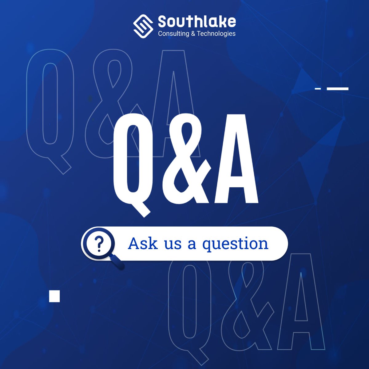 Got questions about tech, consulting, or our services? 
Our experts are here to answer them. 

Leave your questions in the comments, and we'll address them in our next Q&A session. 

#TechTalk #AskTheExperts
