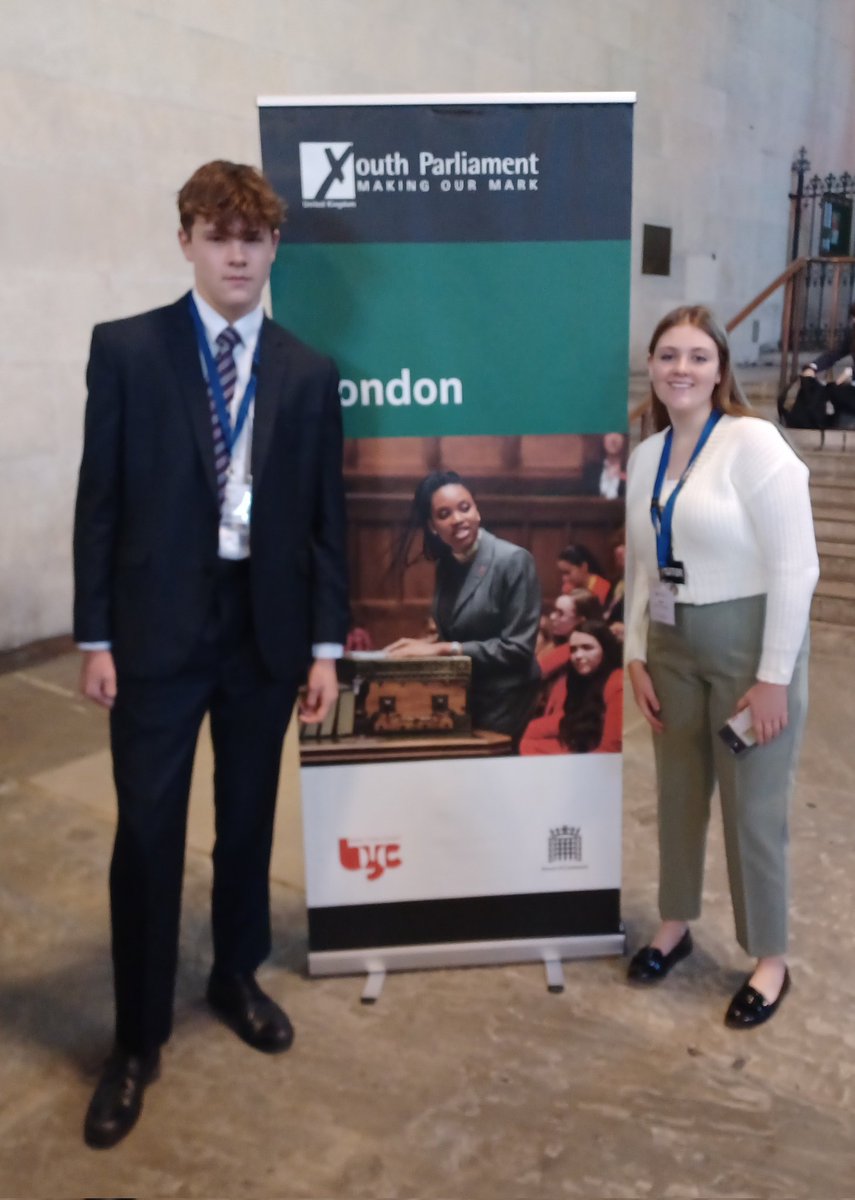 @BromleyYouthCouncil (@bromleyyouthco1) on Twitter photo Niamh and Matthew, Members of Youth Parliament are at the House of Commons today, representing young people in Bromley & debating important issues.
<a href="/UKYP/">UK Youth Parliament</a> <a href="/bycLIVE/">British Youth Council</a> <a href="/HayesSecondary/">Hayes School</a> <a href="/DarrickWoodSch/">Darrick Wood School</a> <a href="/BromleyYouth/">LBB Youth Activities</a> #haveyoursay #youthvoice #Debate2023 #getinvolved #Bromley Niamh and Matthew, Members of Youth Parliament are at the House of Commons today, representing young people in Bromley & debating important issues.
<a href="/UKYP/">UK Youth Parliament</a> <a href="/bycLIVE/">British Youth Council</a> <a href="/HayesSecondary/">Hayes School</a> <a href="/DarrickWoodSch/">Darrick Wood School</a> <a href="/BromleyYouth/">LBB Youth Activities</a> #haveyoursay #youthvoice #Debate2023 #getinvolved #Bromley