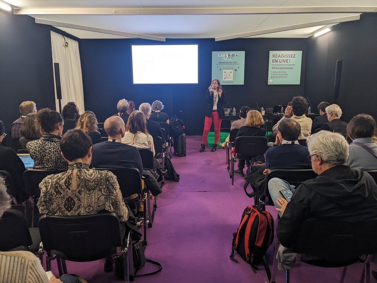 Educatech Expo (@educatechexpo) on Twitter photo <a href="/VandaLuengo/">vanda luengo</a> de <a href="/Sorbonne_Univ_/">Sorbonne Université</a> explique l'impact positif sur l'apprentissage des rétroactions (ou feedbacks) dans les environnements informatiques pour l'apprentissage humain à #EducatechExpo ! <a href="/cafepedagogique/">Le café pédagogique</a> <a href="/VandaLuengo/">vanda luengo</a> de <a href="/Sorbonne_Univ_/">Sorbonne Université</a> explique l'impact positif sur l'apprentissage des rétroactions (ou feedbacks) dans les environnements informatiques pour l'apprentissage humain à #EducatechExpo ! <a href="/cafepedagogique/">Le café pédagogique</a>