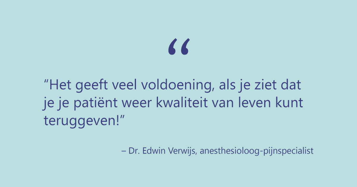 Als eerste ziekenhuis in Nederland gebruiken we een nieuwe technologie voor patiënten met  chronische pijn. Namelijk een neurostimulator, die signalen van het ruggenmerg registreert en de pijnbestrijding van moment tot moment aanpast. Lees meer: diakonessenhuis.nl/nieuws/minder-…