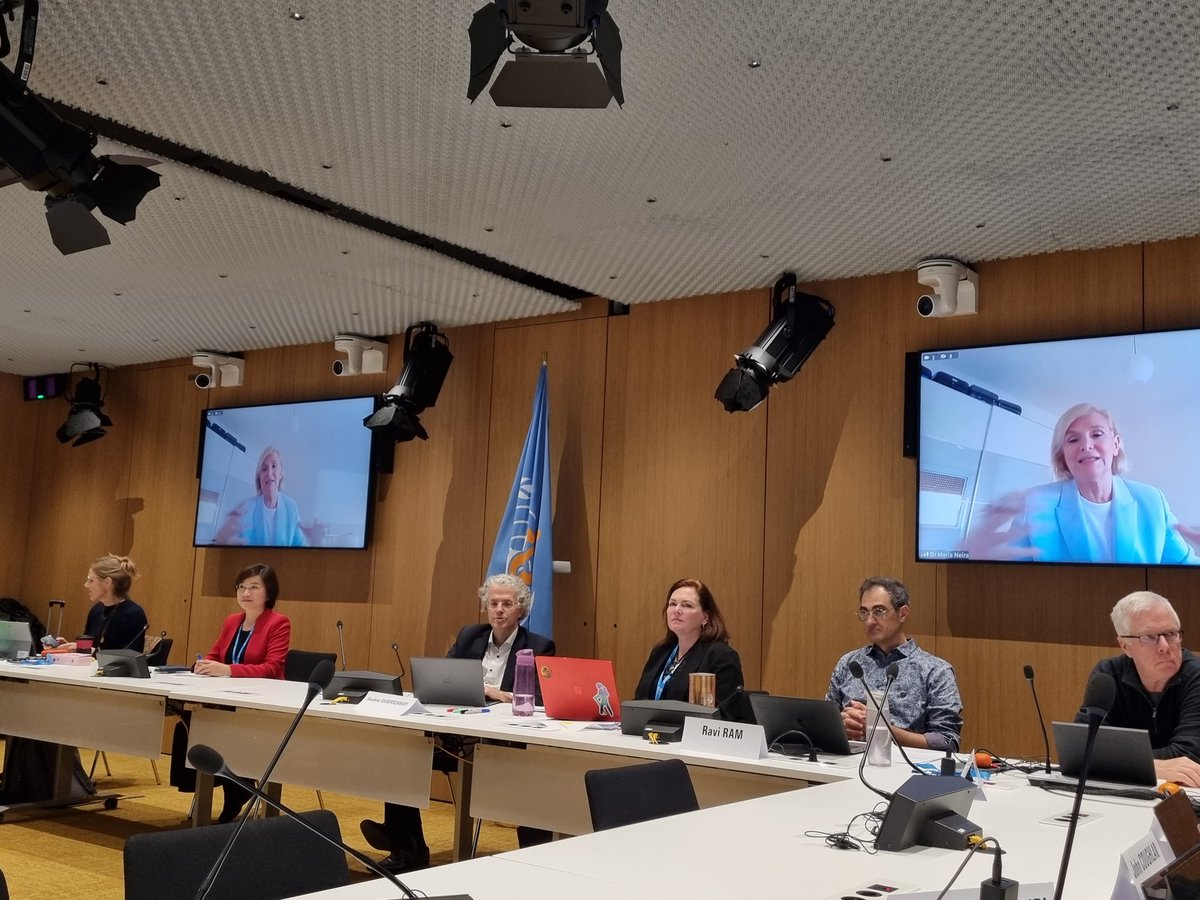 milkasklvc's tweet photo. Courageous &amp; ambitious @DrMariaNeira at the 3rd day of work of the @WHO #CivilSocietyCommission:

"This year, we have a #HealthDay at the @COP28_UAE. 

Next year, we must be at the negotiating table, #health must be an indicator of progress in fighting #climatechange" https://t.co/z9I3cwhs0t