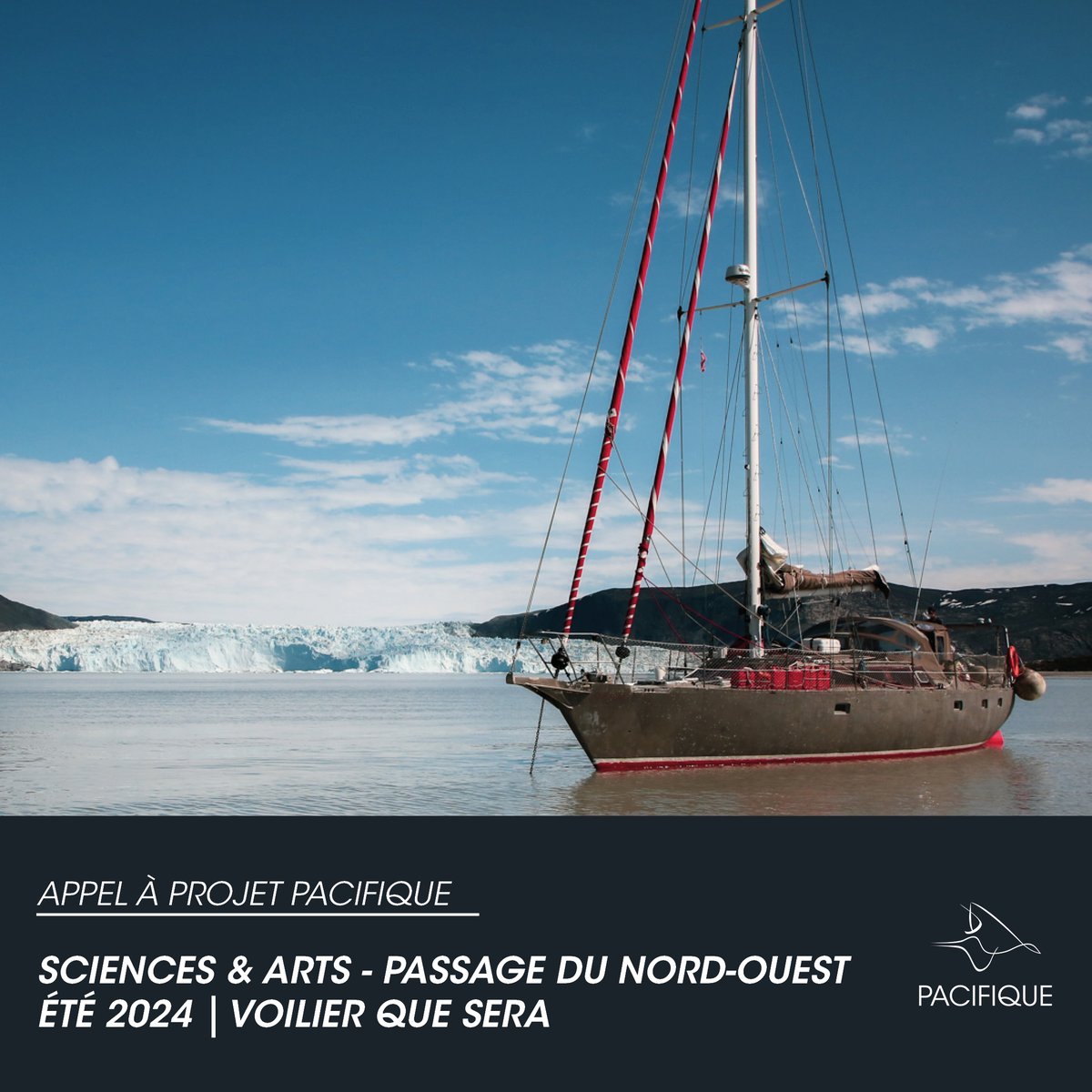 pacifique_ch's tweet photo. ⛵ Appel à projet Pacifique : Sciences &amp; Arts
https://t.co/KMXZRKJUzj
⏱️ Deadline : 22 décembre 2023
📨 Contact : Marion Cherrak - marion.cherrak@pacifique.ch

#appelaprojet #arctique #sciences #arts #projet #candidature #ete2024 https://t.co/IktGEXgiA3