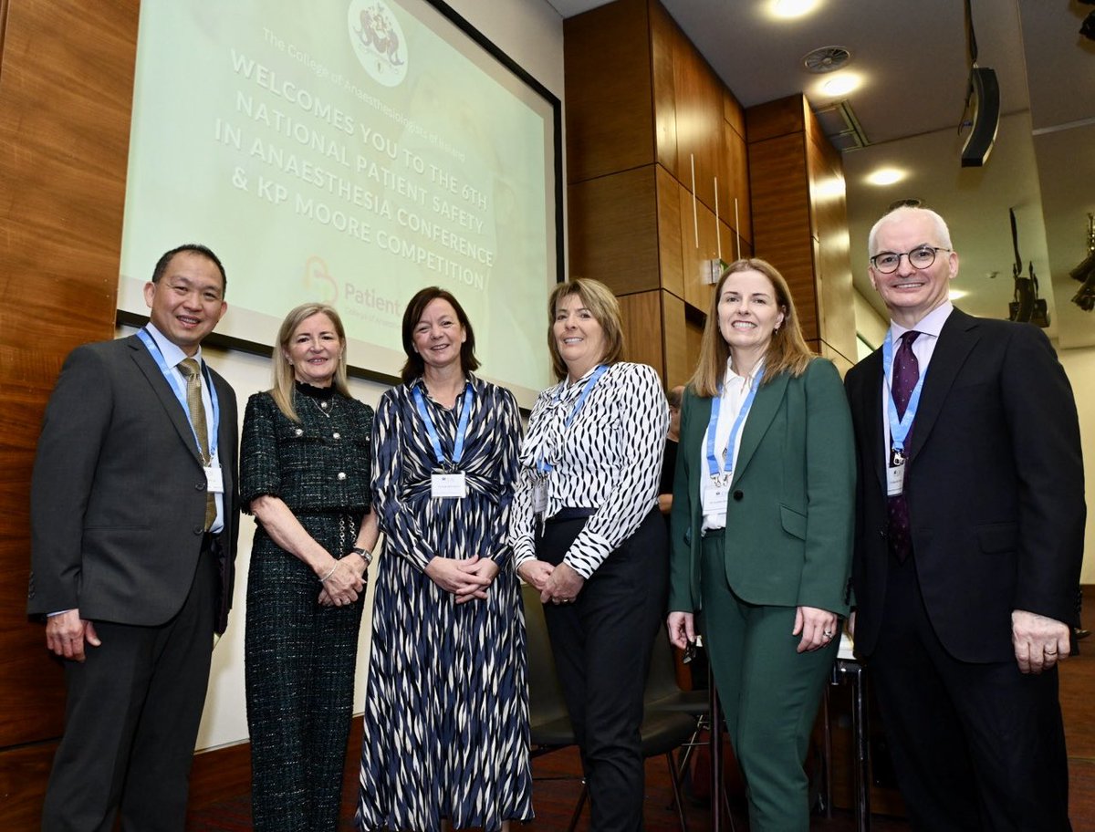 Thank you to the speakers at our National Patient Safety in Anaesthesia conference today . The conference will focus on safe systems and safe culture , hear about quality improvement initiatives led by trainees and Professor Jeffrey Cooper will deliver the key note address .