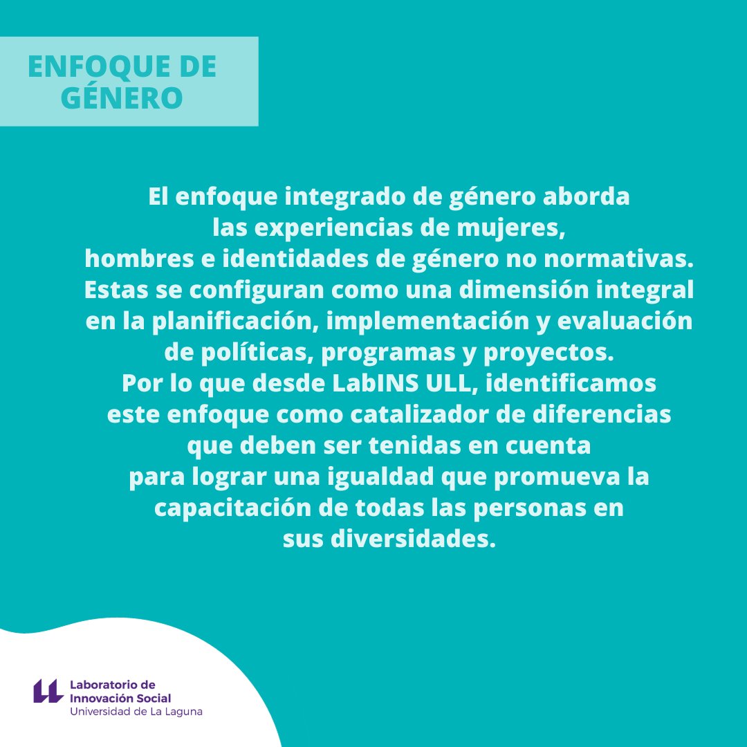 #GlosariodeTérminos | ¿Quieres saber qué es el #EnfoquedeGénero para #LabINS_ULL?🌟 🚺🚹 El enfoque de género es nuestra brújula 🔍. Nos esforzamos por promover la igualdad de género en todo los procesos que llevamos a cabo. 💪 #IgualdadDeGénero #Diversidad 💼🌍