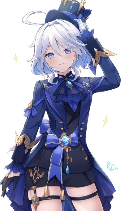 フリーナは笑顔が良く似合う🥰 #原神 #GenshinImpact