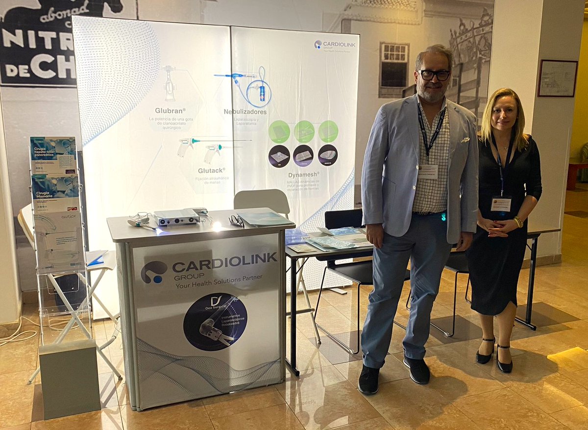 El equipo de @CardiolinkG está presente en el Congreso de la Sociedad Canaria de Cirugía compartiendo las últimas novedades en el campo.
¡No te olvides de pasar a vernos!
✅Stand 3
📅16 y 17 de noviembre
📍La Palma
#Cardiolinkgroup #YourHealthSolutionsPartner #innovacion