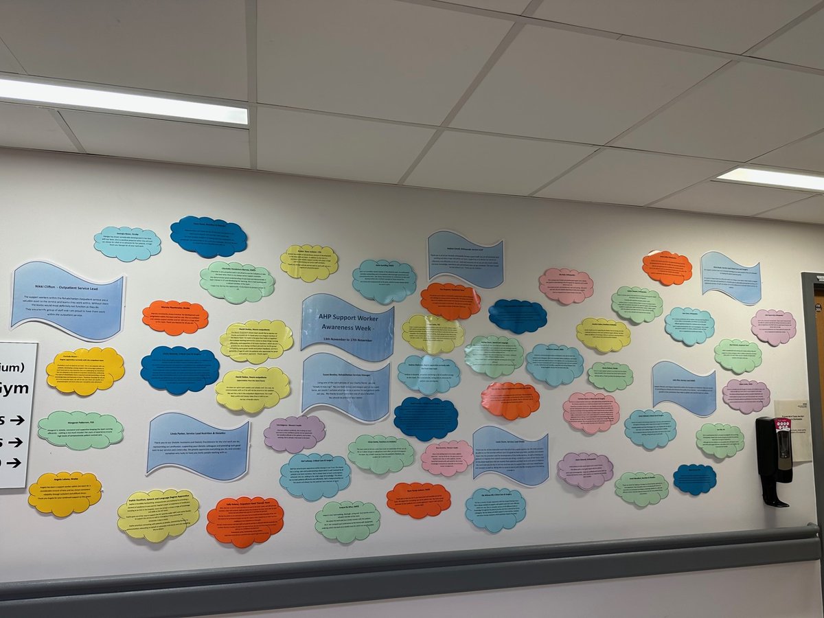 Charlann Oakley (@charlann) on Twitter photo NWAFT are celebrating their AHP support workers across all 3 sites. Teams were asked to give a quote/statement about what they value about the support worker and the difference they make to the teams. 💪#supportworkersdeliver NWAFT are celebrating their AHP support workers across all 3 sites. Teams were asked to give a quote/statement about what they value about the support worker and the difference they make to the teams. 💪#supportworkersdeliver