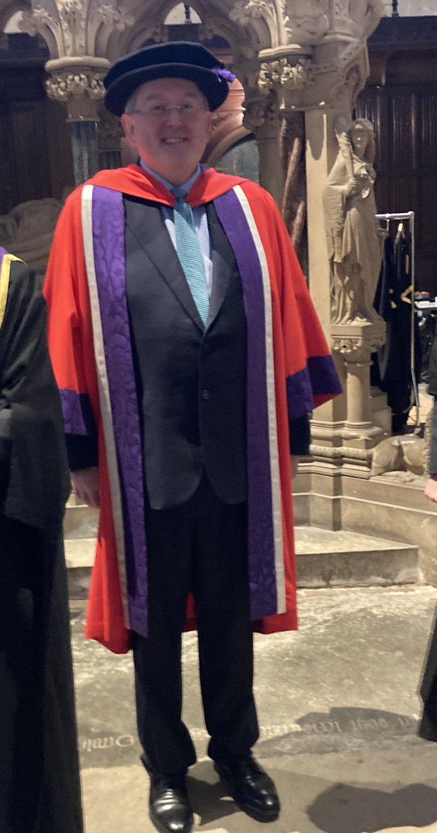 Canon <a href="/GaryPhilbrick7/">Canon Gary Philbrick</a> A real privilege to be with Dr Andy Lumsden as he received his Honorary Doctorate from the University of Winchester x.com/_UoW. Joyful event. 

@Churchofengland
<a href="/WinCathedral/">Winchester Cathedral</a>
<a href="/CofEWinchester/">Diocese of Winchester</a>

<a href="/ChurchTimes/">Church Times</a>
<a href="/CatherineOgle/">Catherine Ogle</a>
