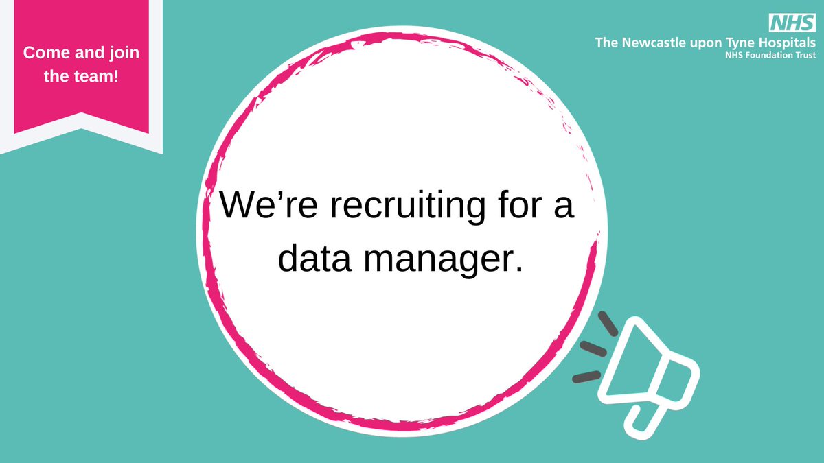 Could you be our next data manager? In this role, you'll be responsible for collecting data as part of clinical trials, working closely with clinical teams and other research support colleagues. Find out more 👉bit.ly/3ujUIax