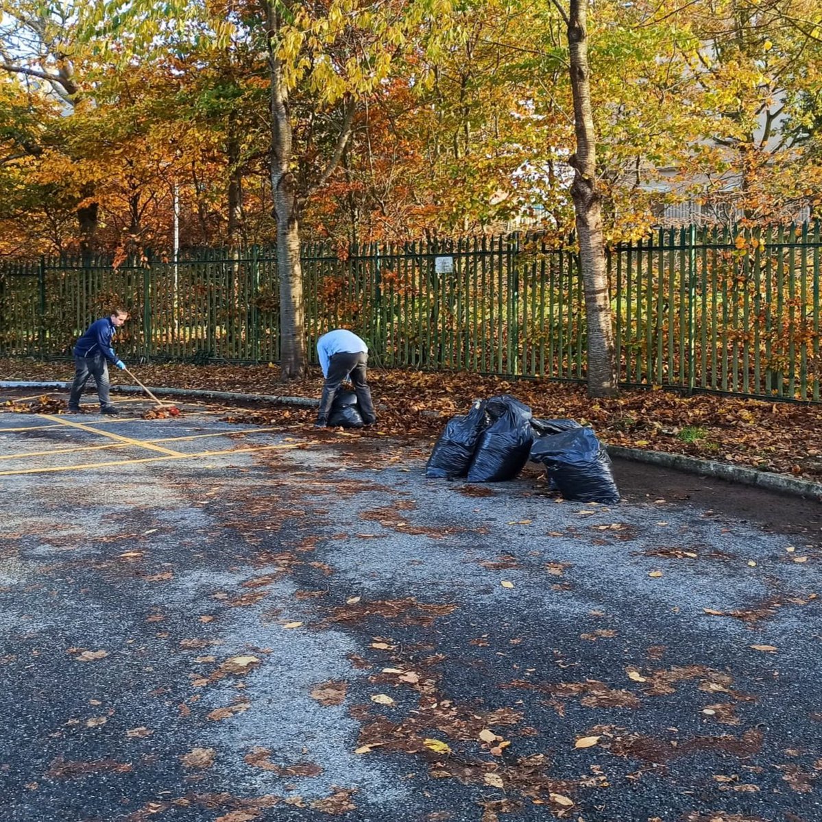 The Composting journey begins! 🍃 🍁🍂
Our Second year CSPE class under the guidance of Christy our caretaker got stuck into leaf collection, collecting over 60 bags so far! Thanks to Mr O'Brien for facilitating. #SDGs #Community #care @bitesizeSDGs @Take1_Programme #selskarstyle