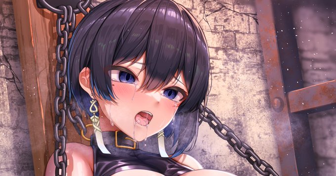 媚薬を塗り込められた淫具を挿入され、そのまま前後不覚になるまで弄ばれる。
(3/3)

https://t.co/qVGIT6ykET 