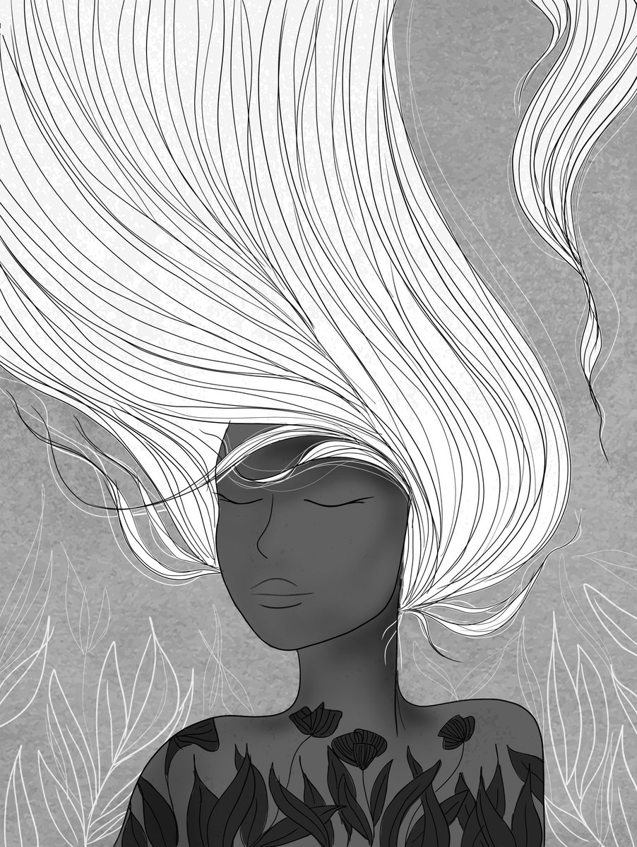 Good morning!
Happy Friday!!

•Yesterday's Embrace 
My new drop on objk 

• 13/15 editions | 4 xtz
• Digitaly Hand Drawn 
#tezos