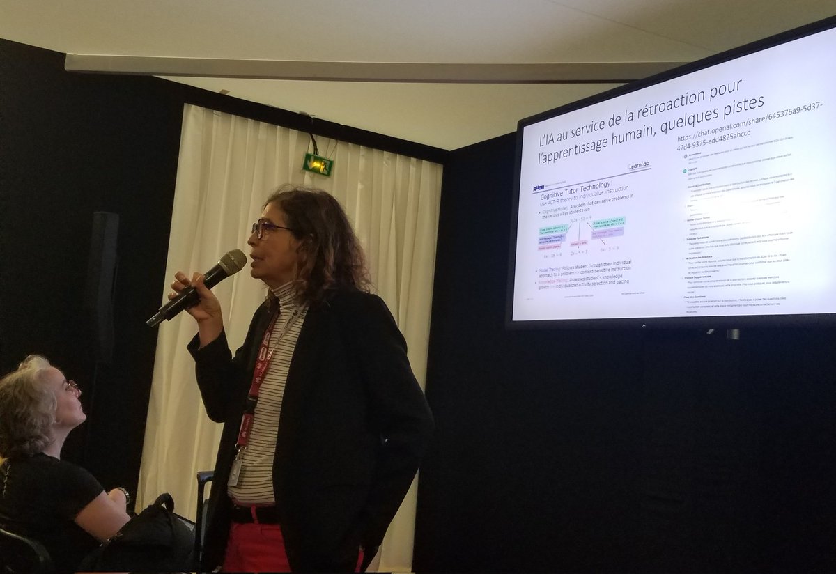Le café pédagogique (@cafepedagogique) on Twitter photo "Il faut aussi travailler sur la qualité des données françaises pour les programmes d'IA à venir" conférence du <a href="/cafepedagogique/">Le café pédagogique</a> via <a href="/VandaLuengo/">vanda luengo</a> #EducatechExpo "Il faut aussi travailler sur la qualité des données françaises pour les programmes d'IA à venir" conférence du <a href="/cafepedagogique/">Le café pédagogique</a> via <a href="/VandaLuengo/">vanda luengo</a> #EducatechExpo