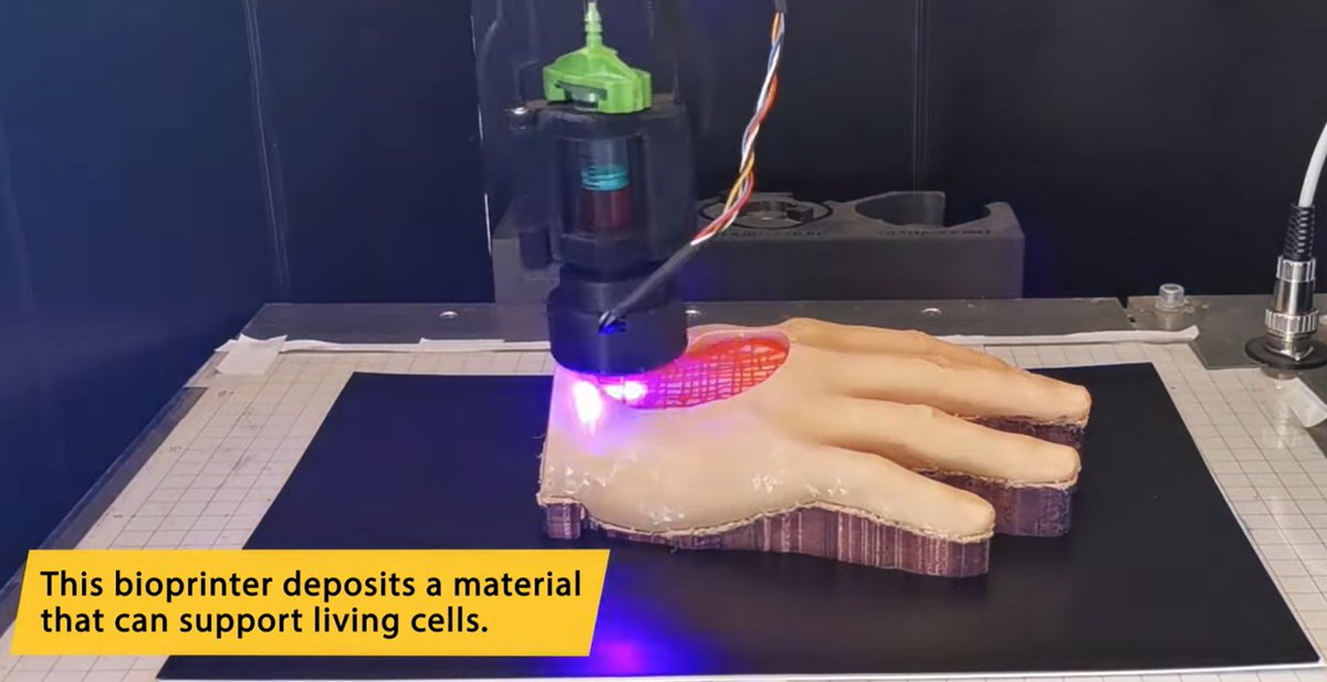 l' American Chemical Society ha realizzato un video  dall'articolo “Automatic Photo-Cross-Linking System for Robotic-Based In Situ Bioprinting” pubblicato su Biomaterials Science &amp; Engineering: pubs.acs.org/doi/10.1021/ac…
Il video è disponibile su YouTube: youtube.com/watch?v=bDsNpN…