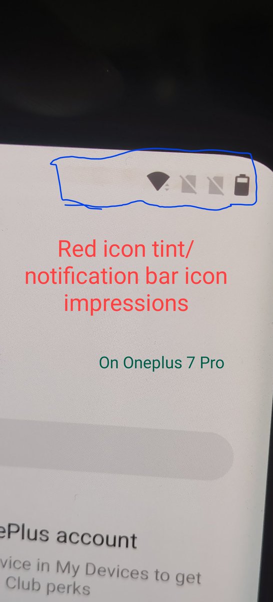 avipatilkop's tweet image. Hi @OnePlus_IN,

Facing the Red Tint Issue even after reset &amp;amp; if i select dark mode then #Oneplus7Pro Screen freeze issue.. Please help #OnePlus

Facing this issue after last update.. 😑😑😕

@OnePlus_Support device not in warranty