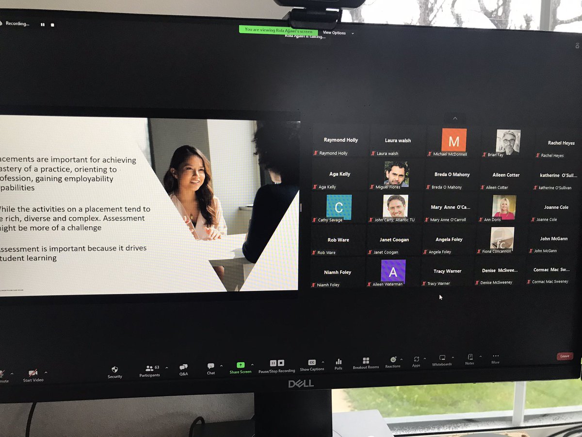 And we’re off, great turnout this morning for this seminar over 100 registered!! @r_ajjawi @CRADLEdeakin giving us an international perspective on assessment and feedback in the work placement setting @TLU_MTU @Marese_MTU @lecturerCM