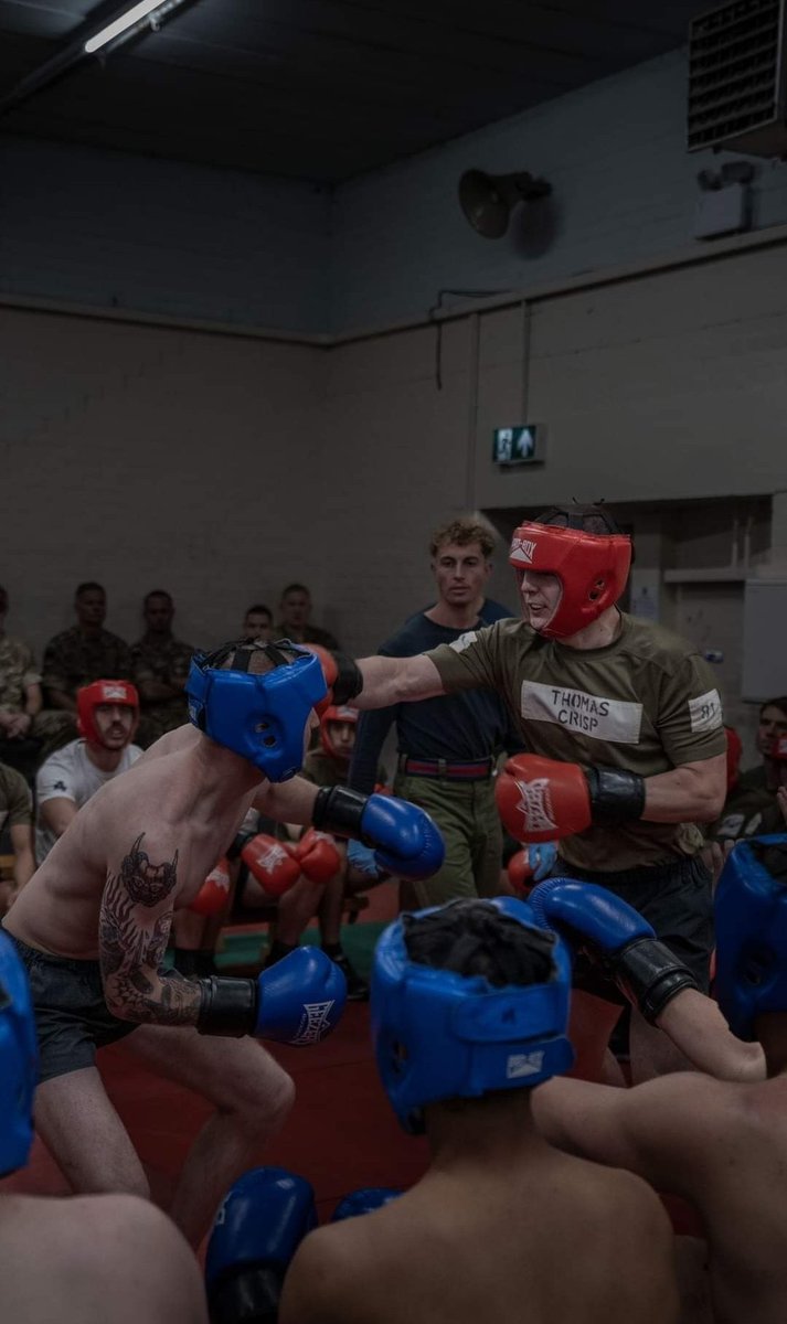 Milling - The final event on P Coy is 60 seconds of controlled aggression against an opponent of similiar size and weight. The DS are not testing the soldiers ability to fight, but their ability to think under pressure, maintain composure and return fire onto the target.