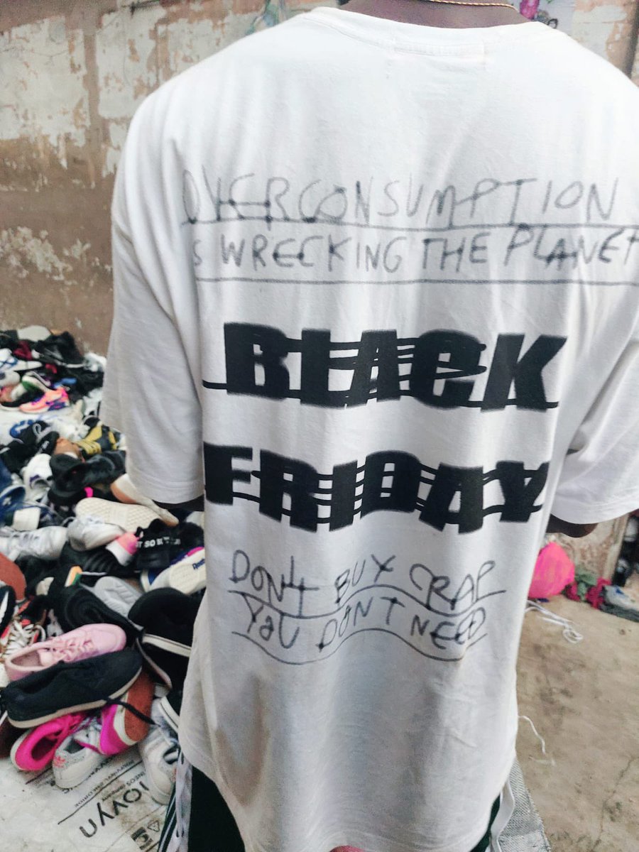 Spotted in Accra while reporting Wasteland, shared again for Black Friday week.