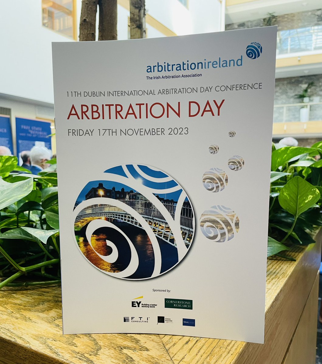 arbitrationire's tweet photo. Today we are celebrating International Arbitration Day at our 11th DIAD with FIVE excellent panel discussions. #DIAD2023 https://t.co/RzBSsCQVDZ