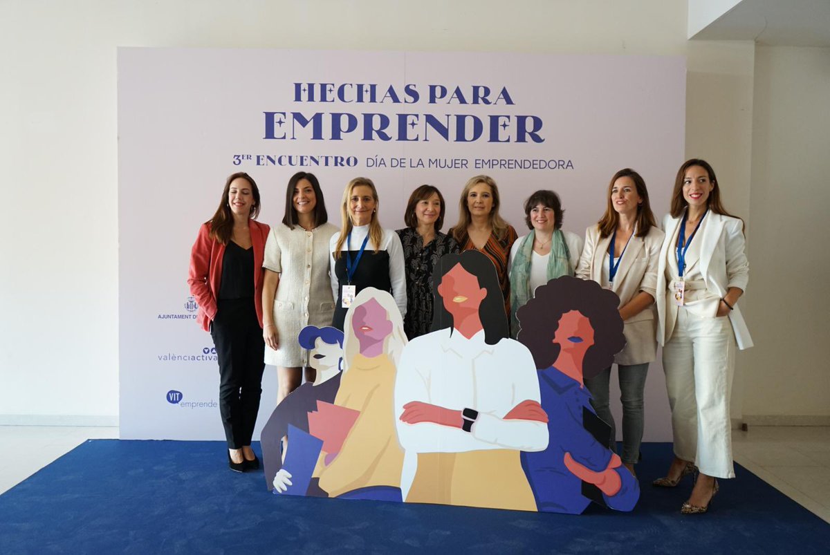 CEV_CV's tweet photo. #CEVValencia| 👥 ¡Feliz día a todas las emprendedoras! Hoy apoyamos y visibilizamos el emprendimiento femenino en el III Día de la Mujer Emprendedora de @valenciactiva_ 

🗣️@eiblasco: "Es necesaria la implicación de toda la sociedad para alcanzar la igualdad real y efectiva" https://t.co/nBdB0gEonj