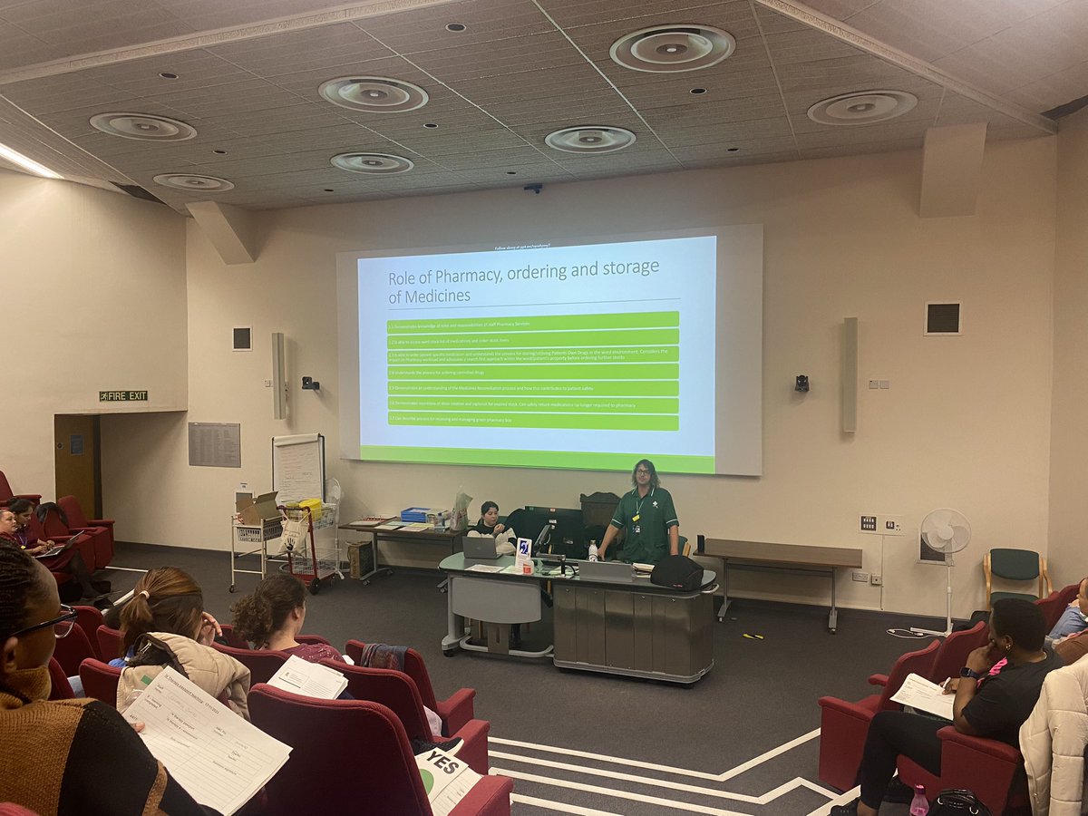 Ash our wonderful <a href="/uhppharmacy/">University Hospitals Plymouth Pharmacy Department</a> technician discussing their role in supporting us on the ward &amp; how we can keep our patients safe on their journey 🏥 Did you know we have 190 pharmacy staff throughout <a href="/UHP_NHS/">University Hospitals Plymouth NHS Trust</a> working hard to treat our patients 😊