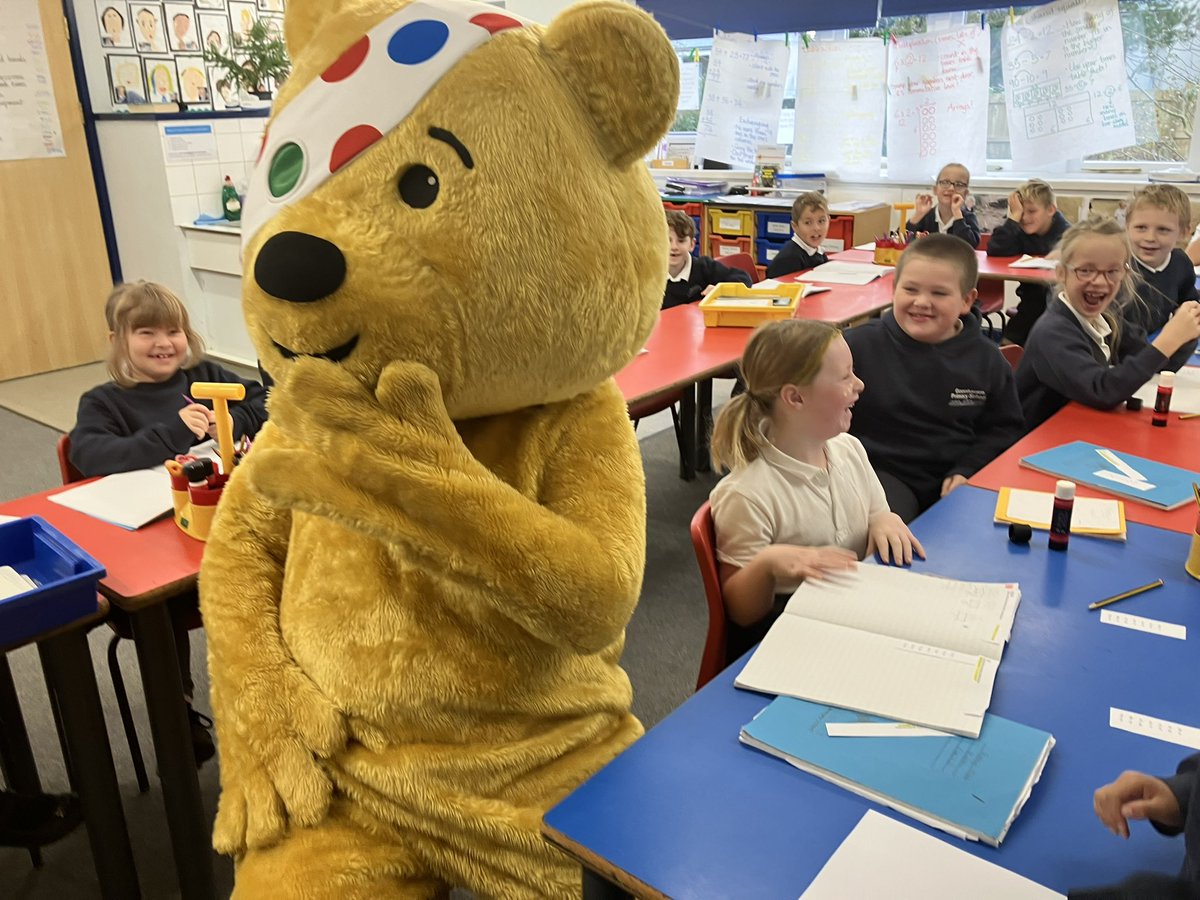 Christine Butler (@cbutlerbbc) on Twitter photo Children at #GoohavernSchool had their lessons interrupted this morning as #Pudsey joined them in their studies. He did knock over the pens! <a href="/BBCCornwall/">BBC Cornwall</a> <a href="/ChurchfieldJE/">James Churchfield</a> Children at #GoohavernSchool had their lessons interrupted this morning as #Pudsey joined them in their studies. He did knock over the pens! <a href="/BBCCornwall/">BBC Cornwall</a> <a href="/ChurchfieldJE/">James Churchfield</a>