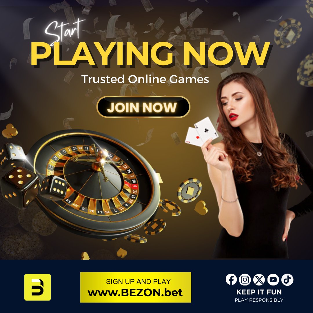 Bezon_Official's tweet photo. Leveling up my gaming experience with Bezon 🎮🚀
Come to play at 🅑🅔🅩🅞🅝.🅑🅔🅣 🤩🤩
.
.
.
#Bezon #Bezonplayforfun #game #gamer #OnlineGames #Games #bingo #slots #crypto #usdtether #slotgames https://t.co/e1CdfK9ED0