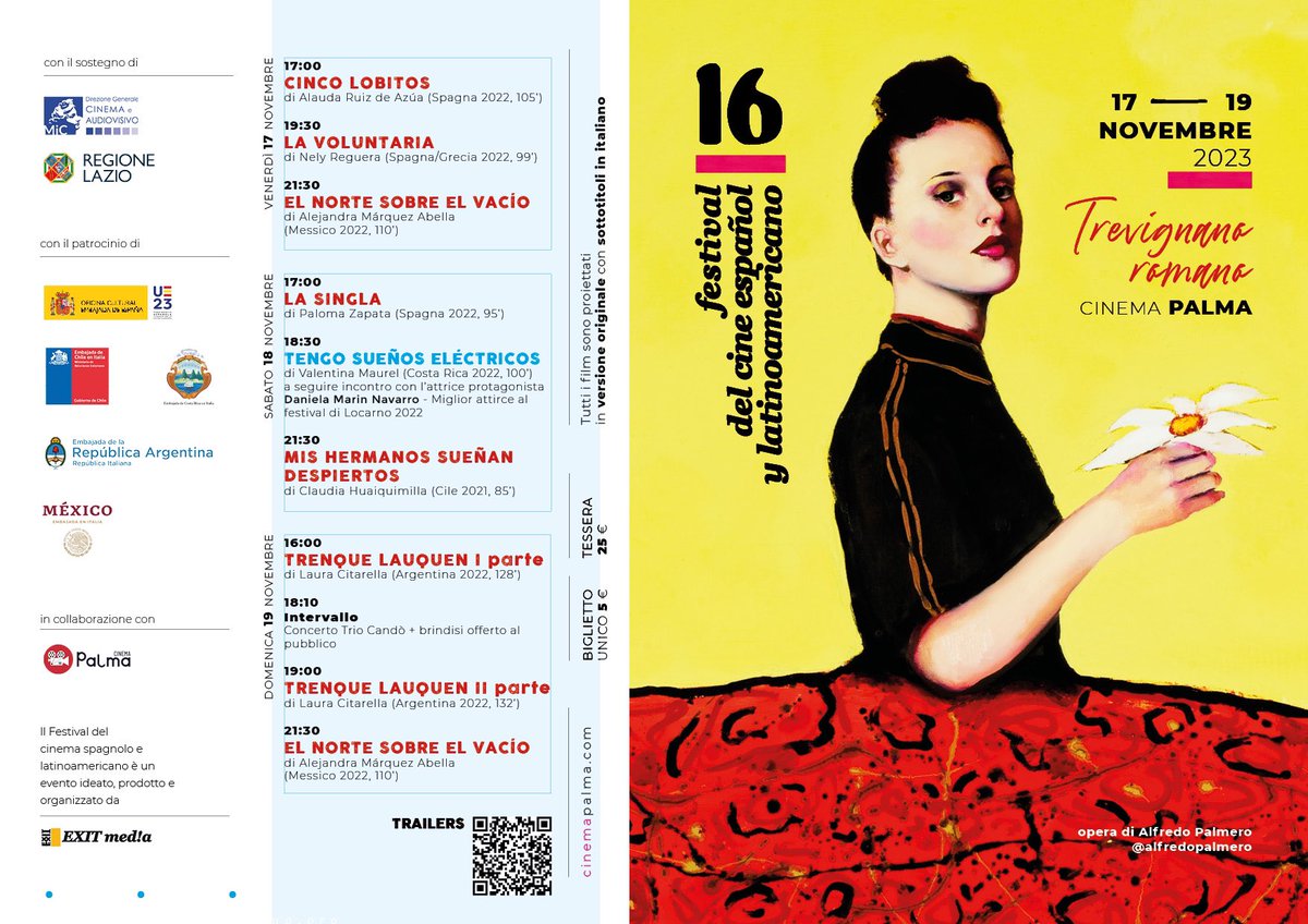 EXITmedia's tweet photo. Tre giorni di puro cinema in versione originale al @CinemaPalma di #TrevignanoRomano 😍 https://t.co/ei2zc2x16A
