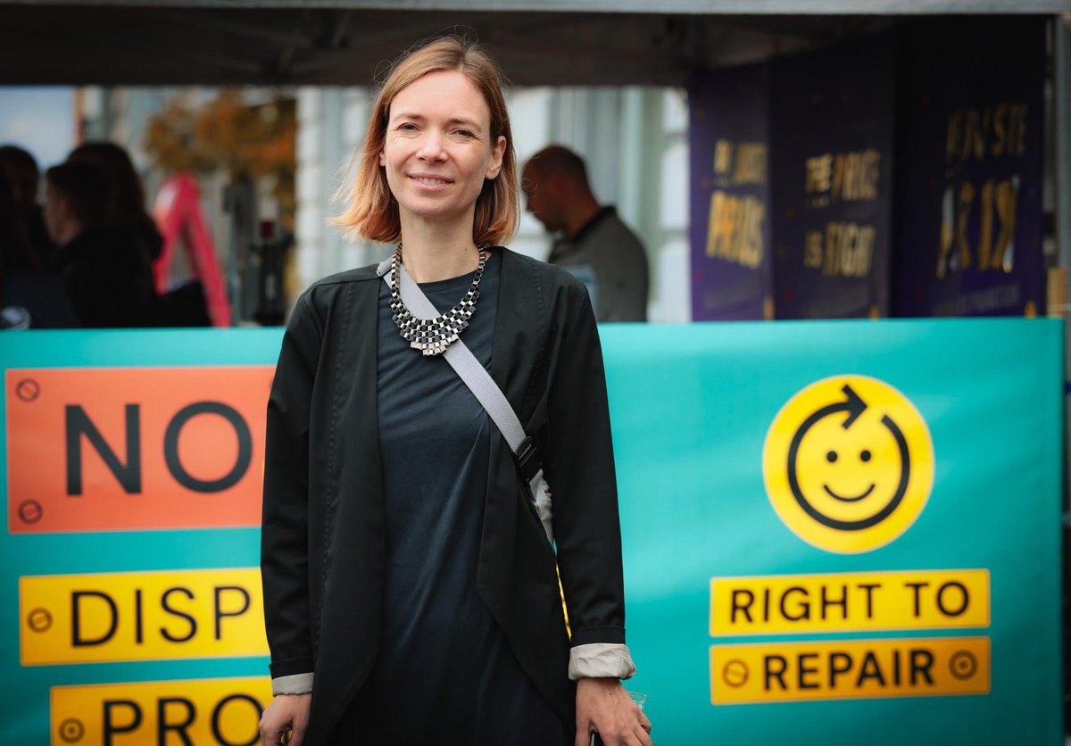 anna_cavazzini's tweet image. 2019 bin ich angetreten mit einer Vision: Alle Produkte in der EU sollen langlebig und reparierbar sein. Nächste Woche stimmen wir im Europaparlament über meine Vision ab - das europäische Recht auf Reparatur kommt und es wird richtig gut!