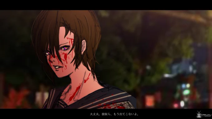 #アニメ塗り 