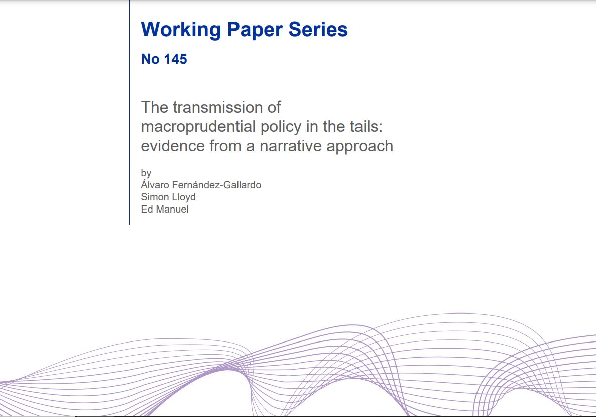 alvarofgr1's tweet photo. Happy to share that my #JMP (joint w/ @splloyd_econ and @Edmanuel7), has just come out as an ESRB Working Paper.

Q: What are the causal effects of macroprudential policy across the GDP-growth distribution?

A thread 🧵 https://t.co/1JRl6PdEsp