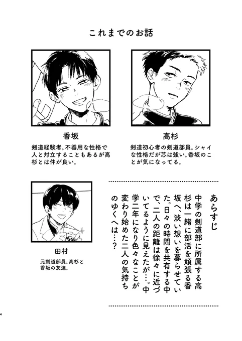 前作「高杉と香坂」のあらすじです 