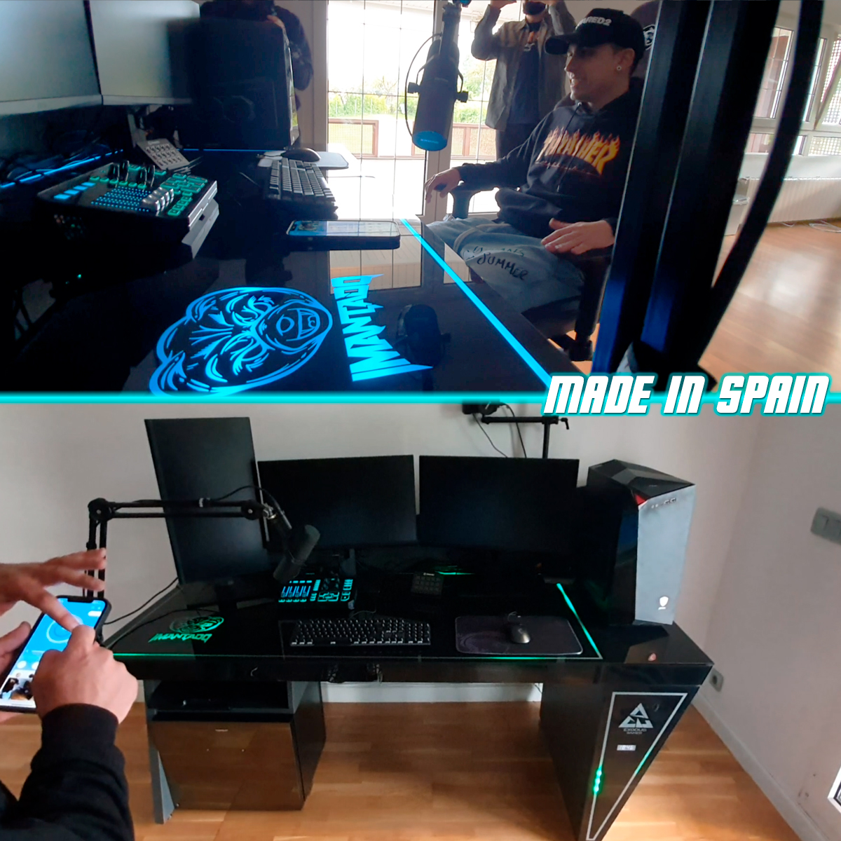 ¿No querrás una de estas? Entra en elitiun.com y descúbrelo tu mismo/a. #setup #mesaza #streamer @KickEspanol