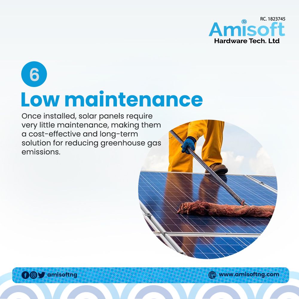 amisoftng's tweet photo. Environmental benefits of using solar power and how it can help combat climate change. 

Solar power is a clean, renewable energy source that can help to reduce greenhouse gas emissions and combat climate change. Some of the key environmental benefits of using solar power include https://t.co/MW2fXRGUIm