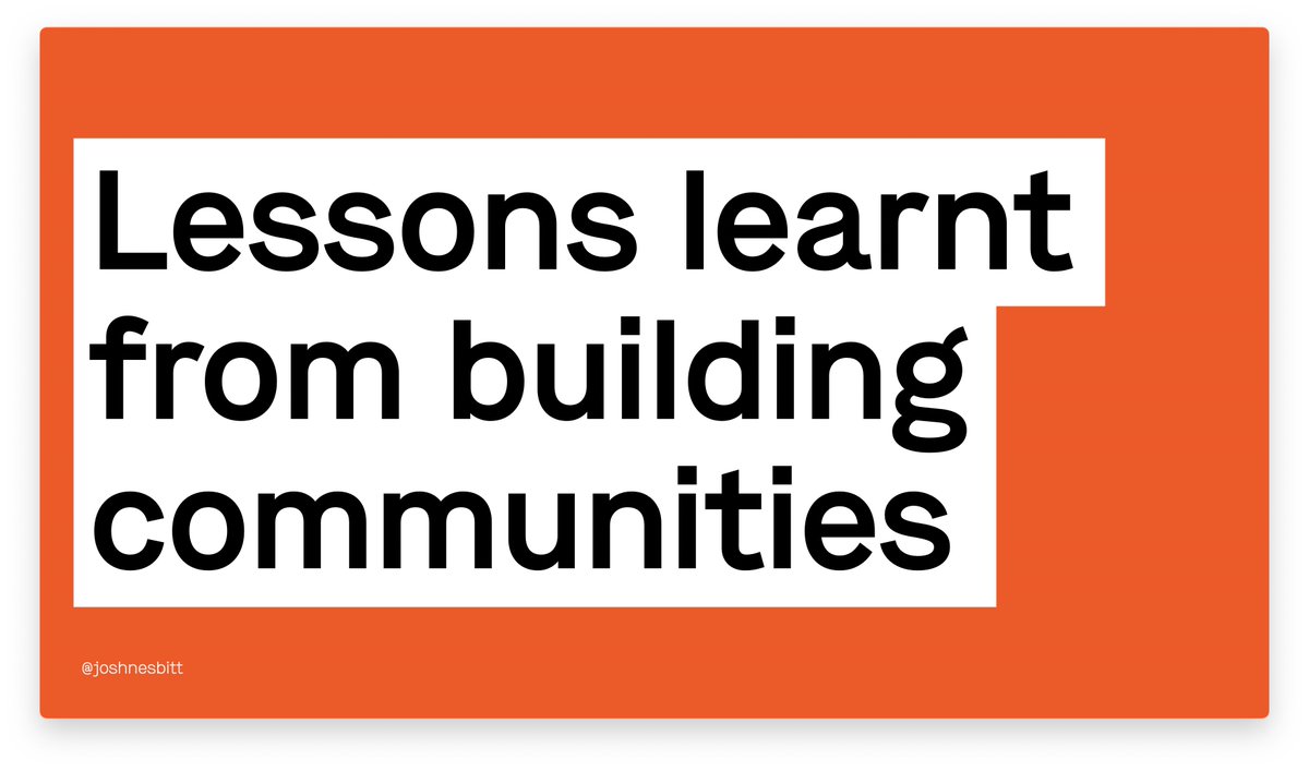 I've written a new talk, and I'm looking for conferences to give it at! It's about building communities and the lessons learnt in creating inclusive, safe spaces for people to come together to learn and socialise.