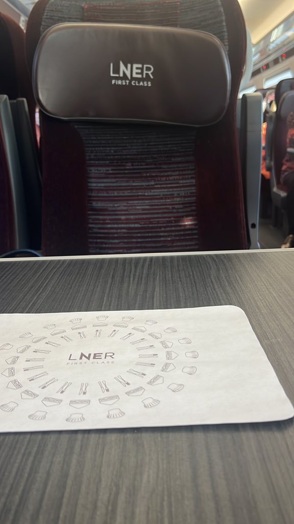 Off down to the BigSmoke for a weekend. Have treated ourselves to some little luxuries….